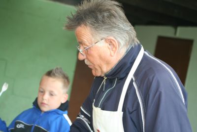 Kleine Saisonabschlussparty im Vereinsheim