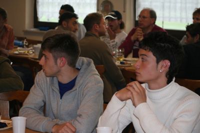 Kleine Saisonabschlussparty im Vereinsheim