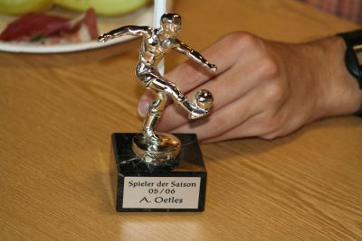 Kleine Saisonabschlussparty im Vereinsheim