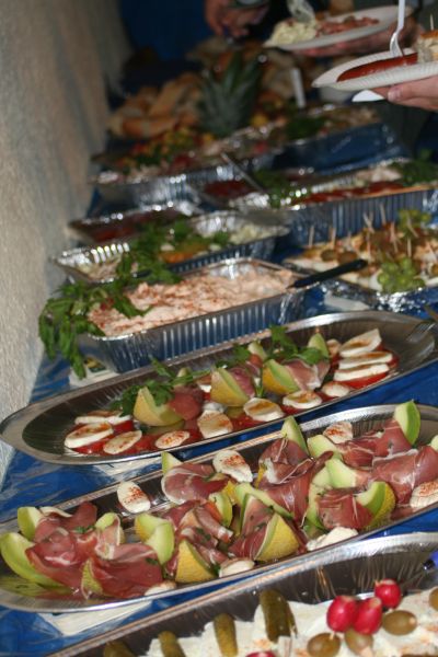 Kleine Saisonabschlussparty im Vereinsheim