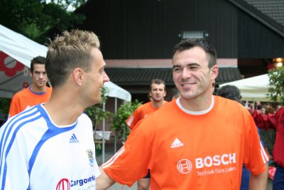 Testspiel gegen den Sportverein