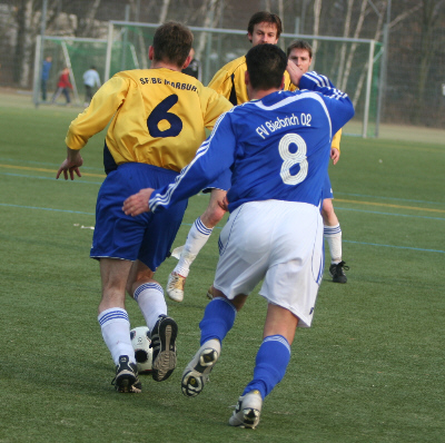 Heimspiel gegen die Sportfreunde Blau-Gelb Marburg