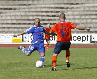 Freundschaftsspiel beim SV Wiesbaden (25. 07. 2009)