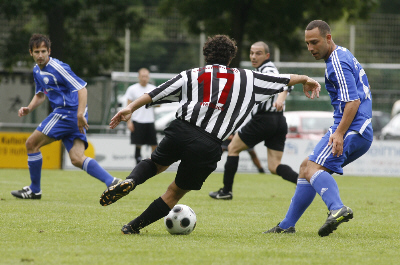 Turnier beim FC Eddersheim, Gruppenspiel gegen Germania Weilbach (18. 07. 2009)