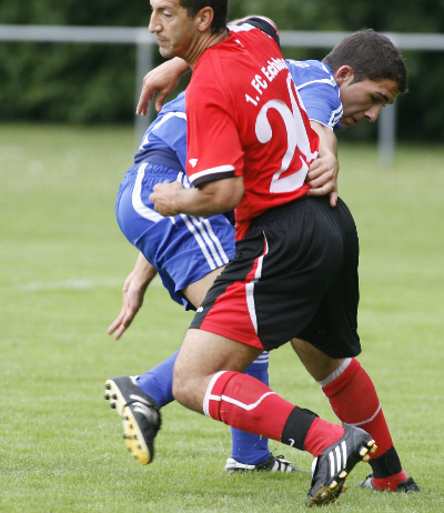 Turnier beim FC Eddersheim, Gruppenspiel gegen den 1. FC Eschborn (18. 07. 2009)