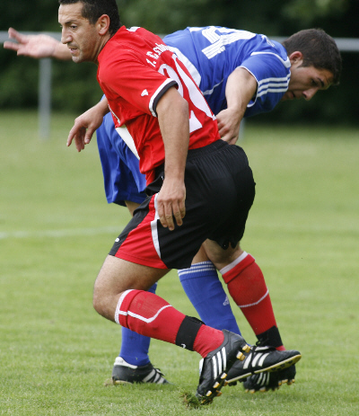 Turnier beim FC Eddersheim, Gruppenspiel gegen den 1. FC Eschborn (18. 07. 2009)
