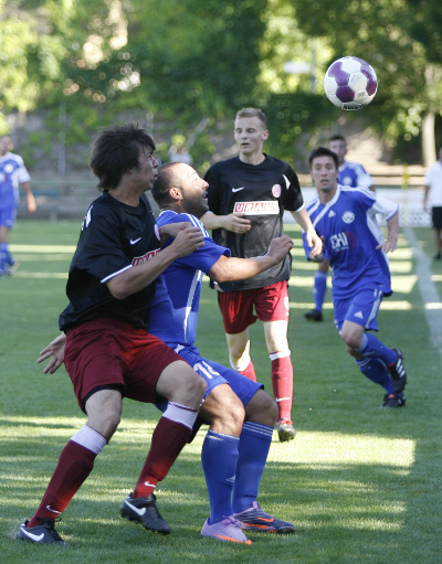 Freundschaftsspiel gegen die U19-Junioren des FSV Mainz 05 im Rahmen der Sportwoche des SVW Mainz (20. 07. 2010)